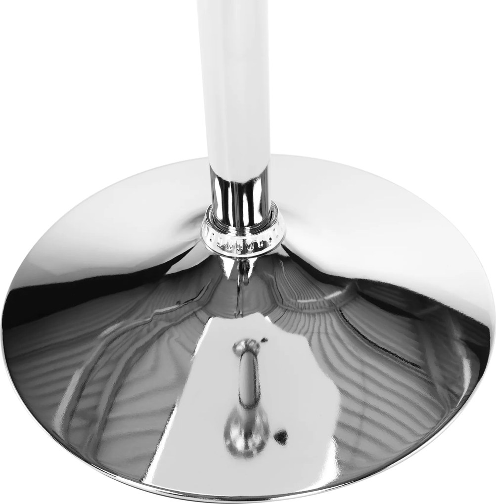 Magasság állítható bárasztal, fekete, 57x84-110 cm, FLORIAN