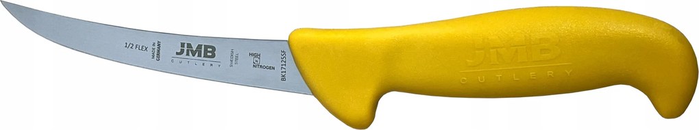 Jmb kés No. BK17 125 Sf félrugalmas 12,5 cm sárga