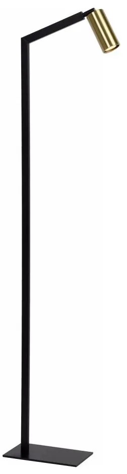 Lucide 45799/01/30 - Állólámpa SYBIL 1xGU10/35W/230V fekete/arany