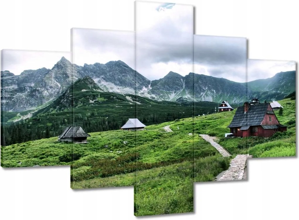 Vászonkép 100x70 Tátra Lánctalpas csarnok