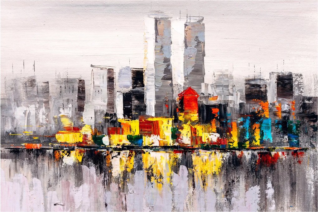 Kép - A nagyváros festménye (90x60 cm)