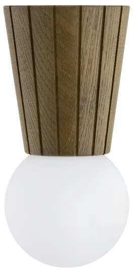 Argon 8974 - VOLANTE fürdőszobai mennyezeti lámpa 1xG9/6W/230V IP44 átm. 12 cm barna