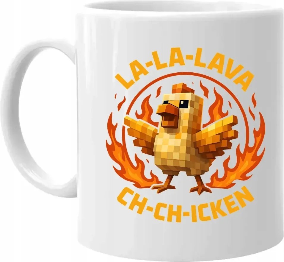 La-la-lava ch-ch-icken láva csirke bögre ajándék játék rajongóknak