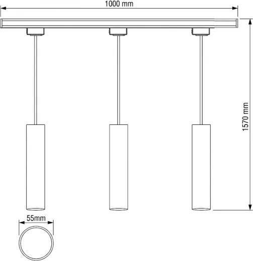 Philips-LED dimmelhető kábeles csillár EASYLINK HUE sínes rendszerhez 3xGU10/4,7W/230V+Hue bridge