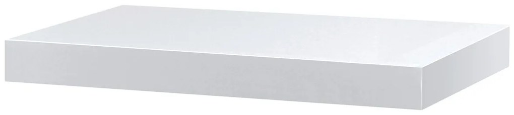 P-023 falipolc  fehér magasfényű