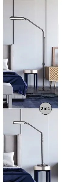 Rabalux 2310 - LED Dimmelhető állólámpa DRACO LED/13W/230V 3000-6000K fekete