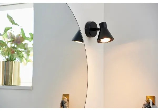 Nordlux - Fali lámpatest EIK 1xGU10/35W/230V fekete