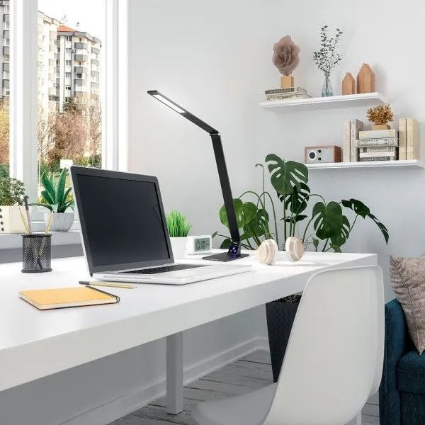 Fabas Luce 3265-30-101-LED WASP 12W/230V állítható lámpa 3000-5000K fekete