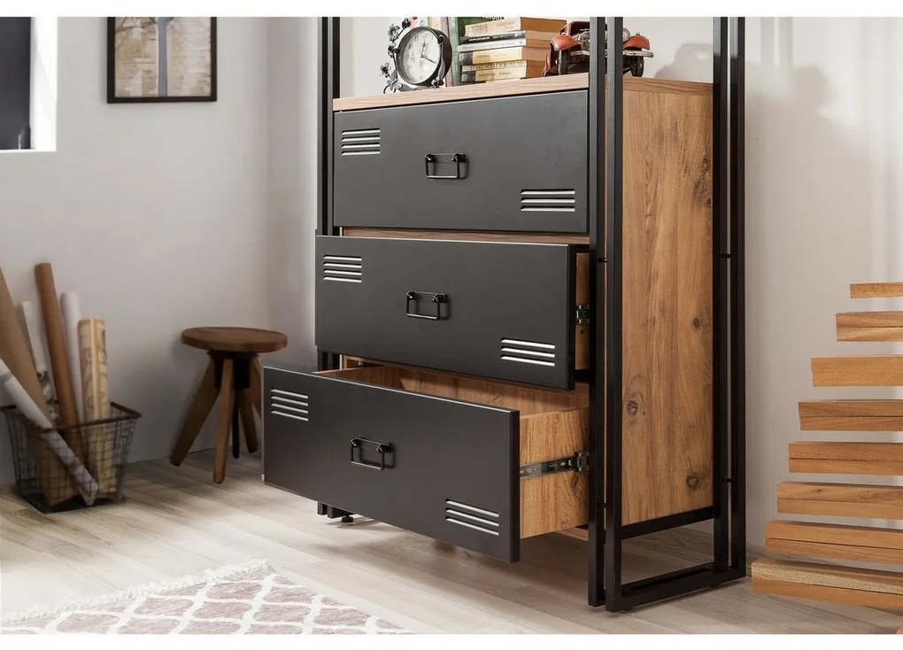 Cosmo Cortex Black and Atlantic Pine polc