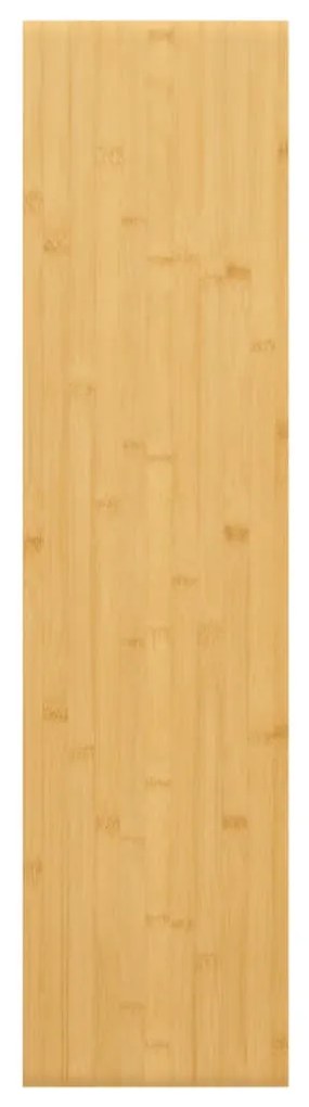 bambusz fali polc 80x20x1,5 cm