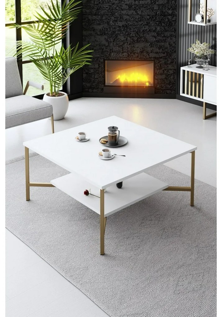 Gold Line White konferenciaasztal