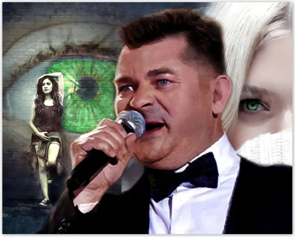 Poszterek 50x40 Zöld szemek Zenek Előadás