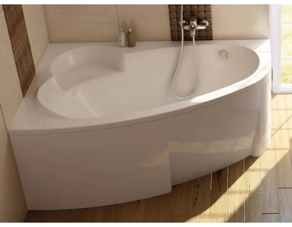 Ravak C461000000 - ASYMMETRIC sarokkád 160x105 cm akril/fehér