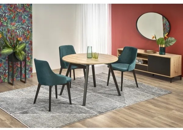 SOLINA étkezőasztal artisan tölgy