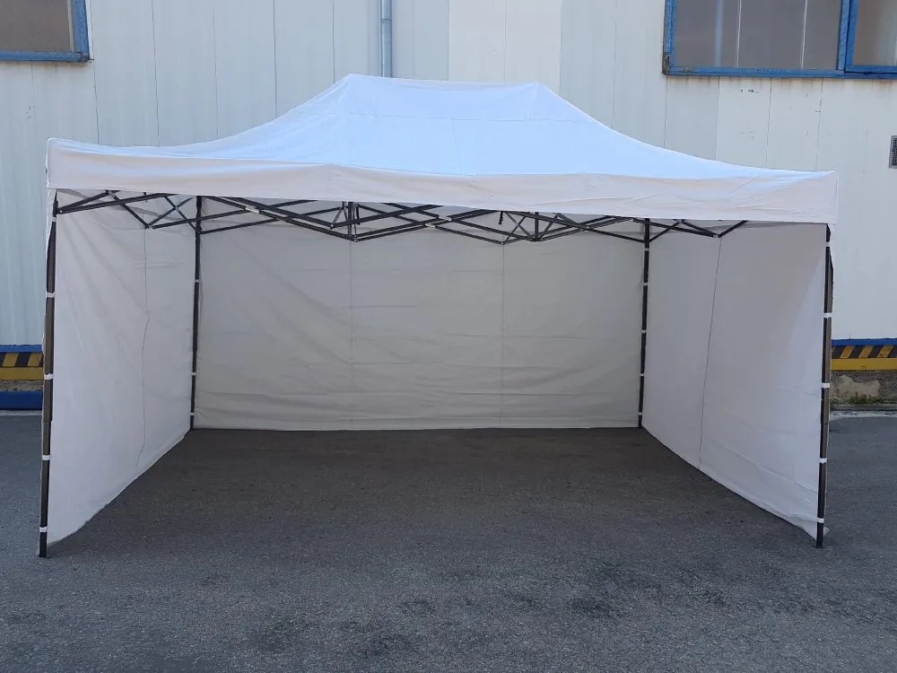 Összecsukható sátor 3x4,5 fehér SQ