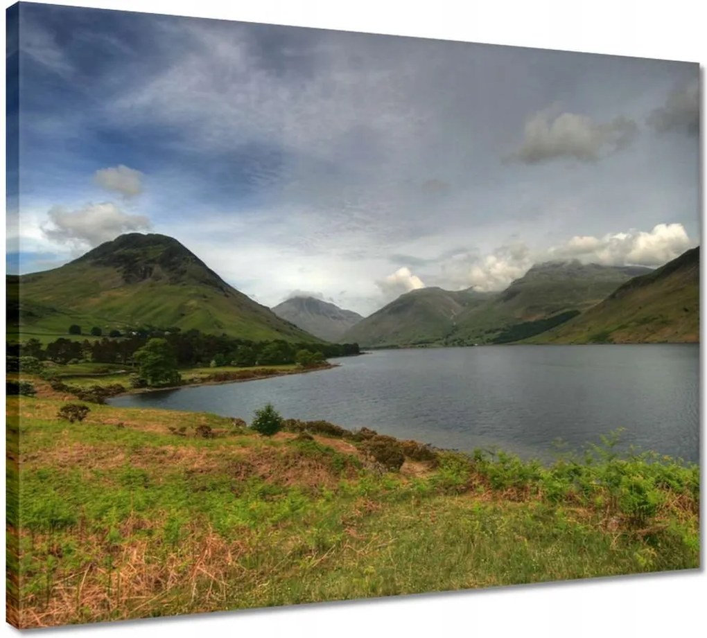 Vászonkép 50x40 Hegyek kilátás