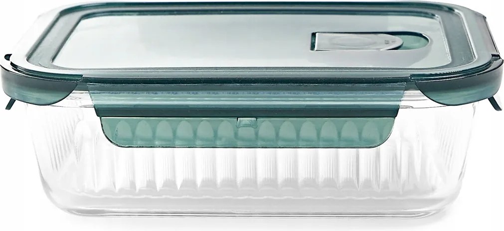 Remmie tartály téglalap alakú üveg L 1,04 l Homla