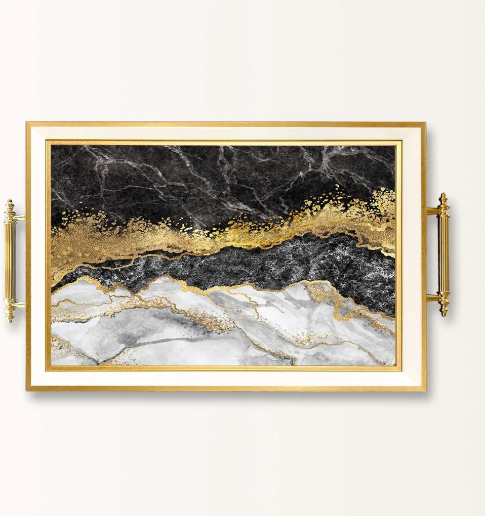 Üveg tálca, 38×24 cm – TPB10031