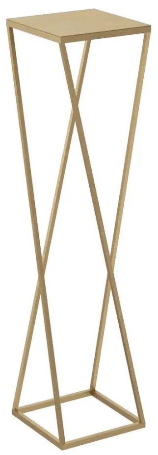 Virágállvány 100x24 cm arany színben