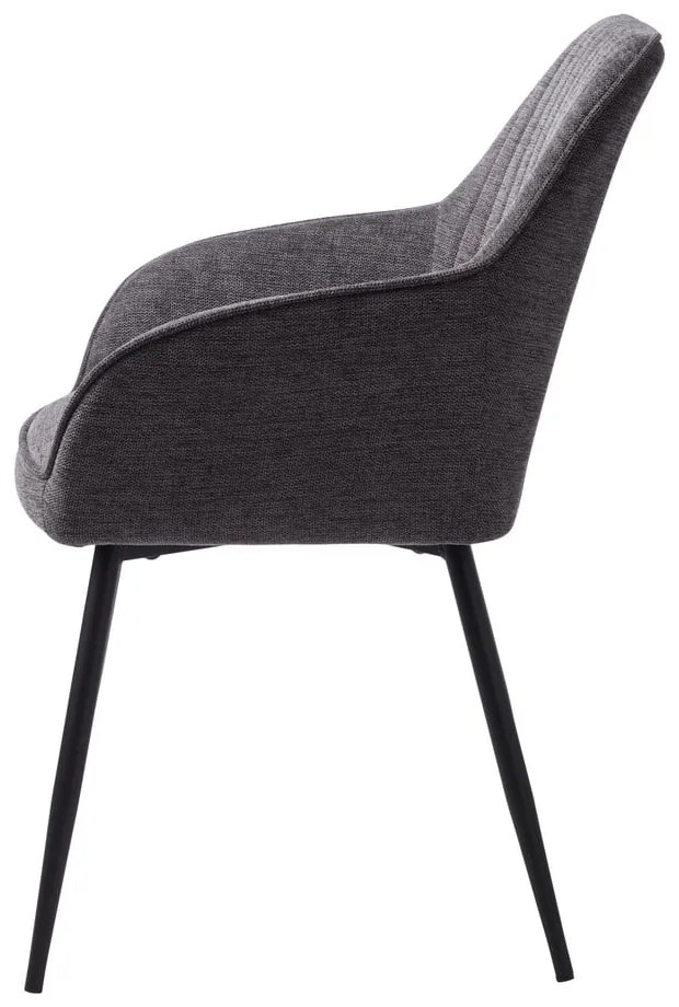 Sötétszürke étkezőszék Nolan – Unique Furniture