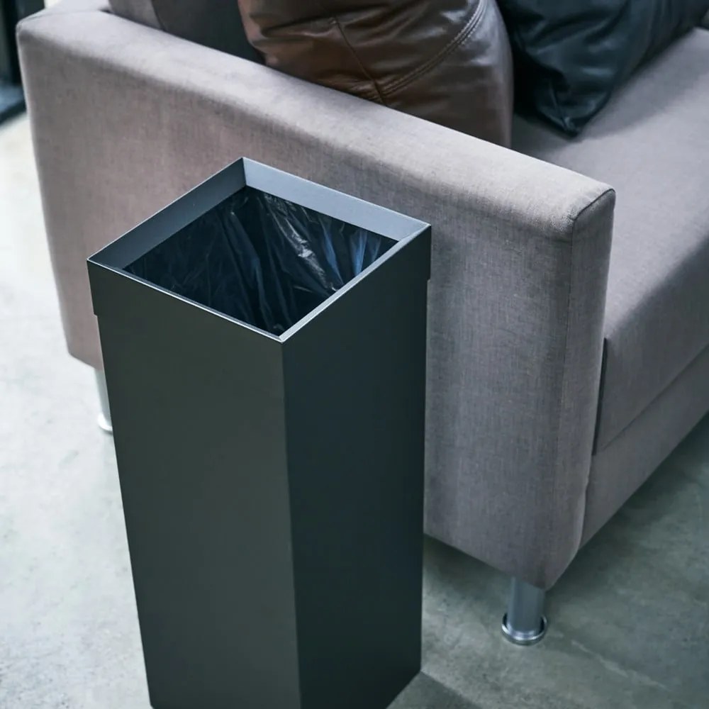 Fekete fém szemetes 27 l Tall – YAMAZAKI