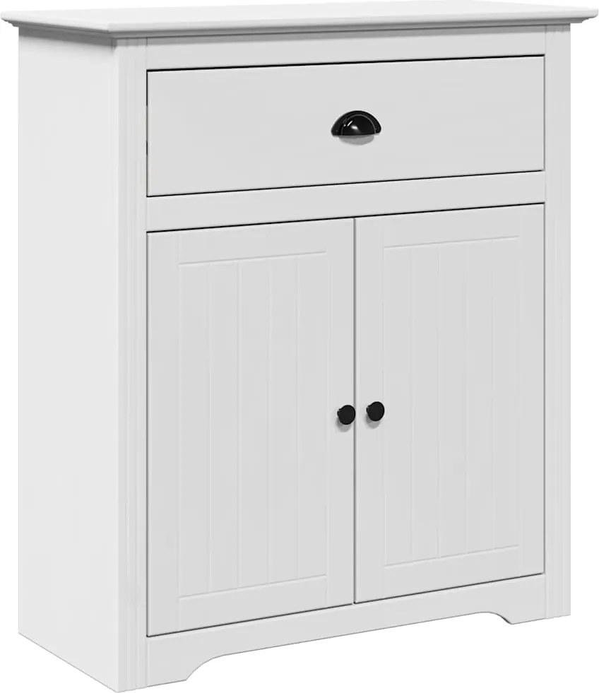 vidaXL előszobaszekrény "BODO" Fehér 80x35x90 cm 80x35x90 cm