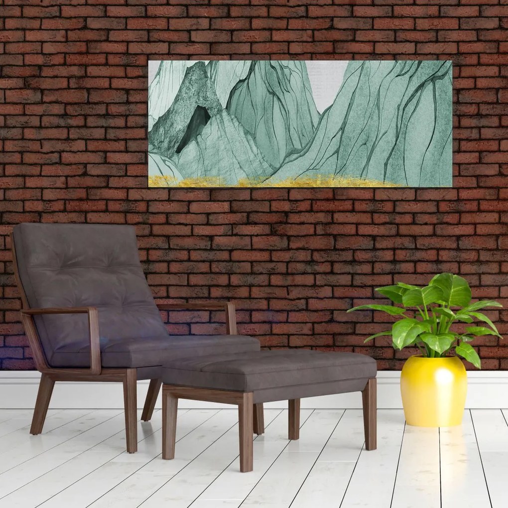 Kép - Smaragdhegység N⁰1 (120x50 cm)