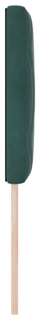 LED Fejtámla LED -es lámpákkal Sötétzöld 80 cm Bársony