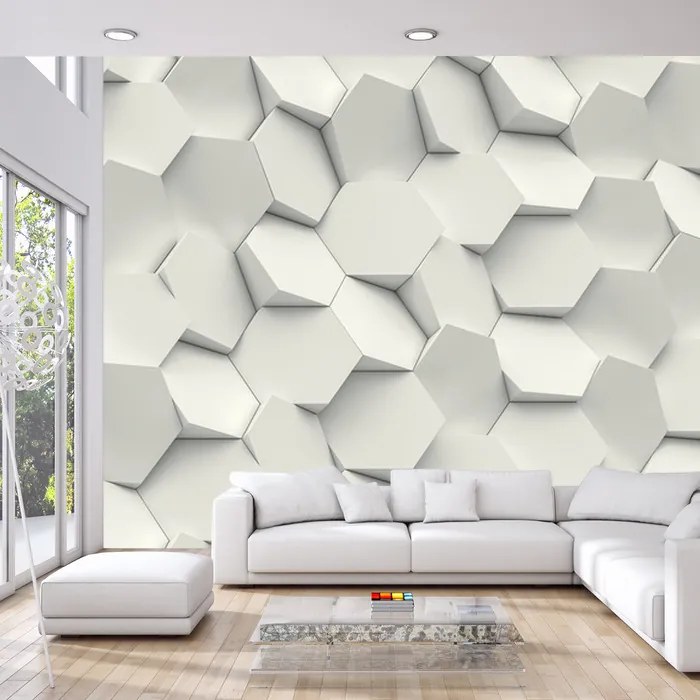 Hexagon fotótapéta - VE270-180 - 270x180cn