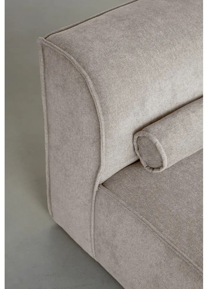 Bézs kanapé modul (jobb oldali) Flex Felix – Miuform