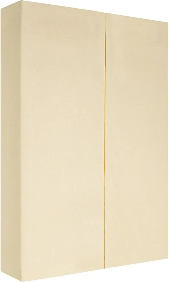 Pamut lepedő 140x210 homokszínű, gumis, hagyományos