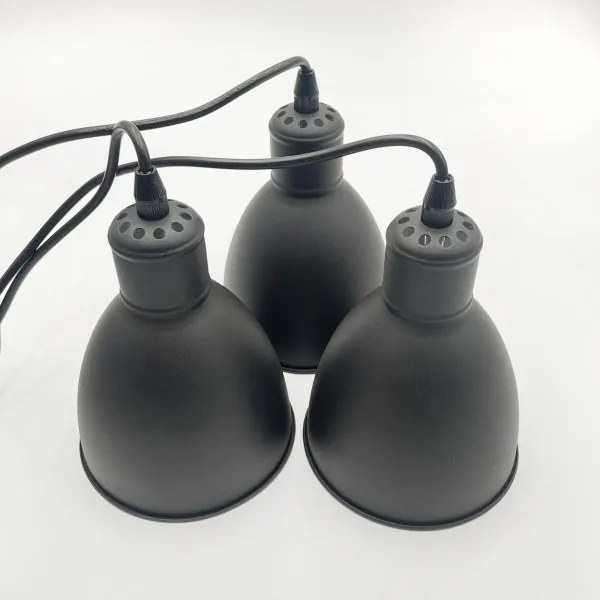 Brilagi - LED csillár kábelen RIDDY 3xE27/60W/230V fekete