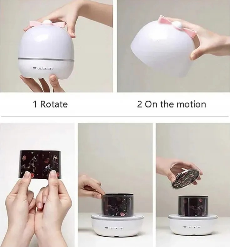 Csillagprojektor Magic Dreams 6 üzemmóddal