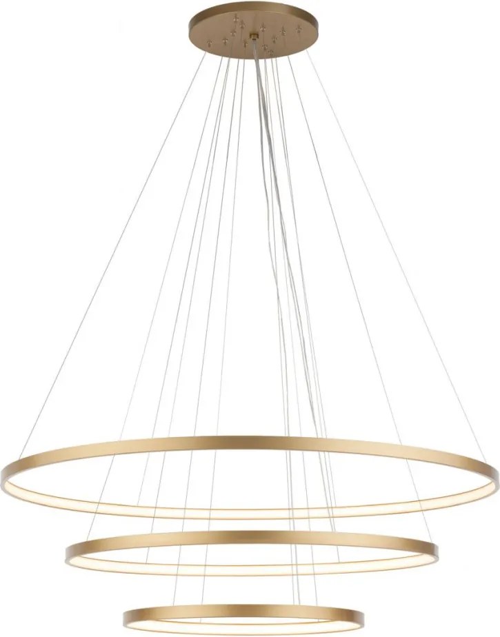 ANTIGO 5420 AGARI Modern Led Függesztett Lámpa Arany LED IP20
