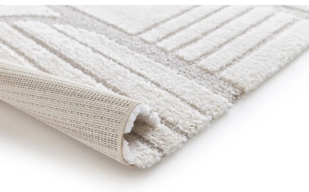 Krémszínű szőnyeg 80x150 cm Snowy – Universal