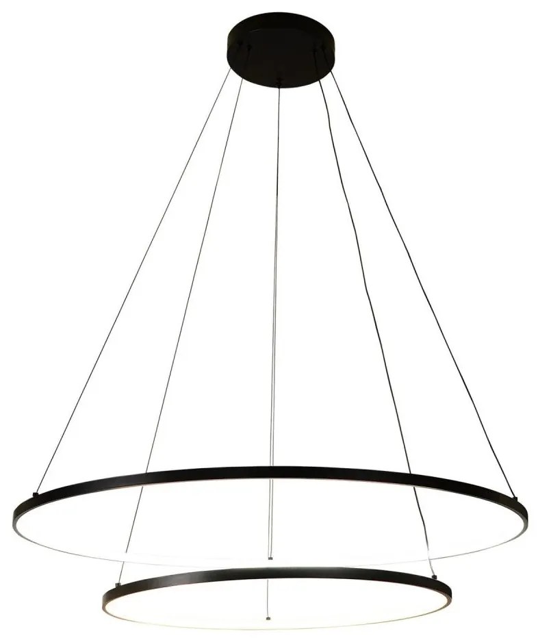 Zuma Line PEN89424-60+90BK-LED Csillár zsinóron HORIK LED/72W/230V 3000/4000/6000K