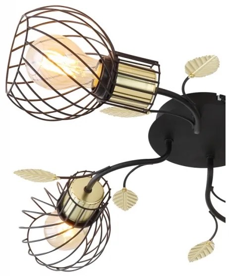 Globo 54113-4D - Felületre szerelhető csillár LALLY 4xE27/40W/230V