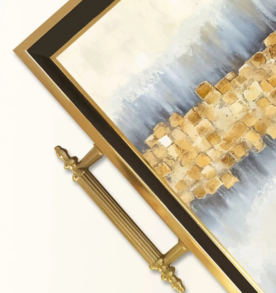 Üveg tálca, 38×24 cm – TPA9855