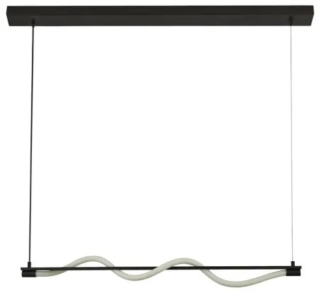 Searchlight 57211BK - SERPENT LED 15W 230V fekete függeszték