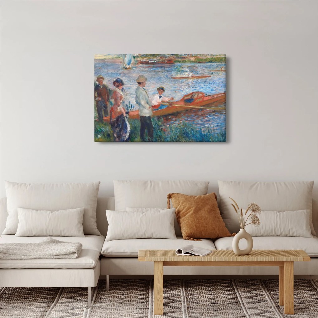 Kép - Auguste Renoir, Oarsmen at Chatou, reprodukciók (90x60 cm)