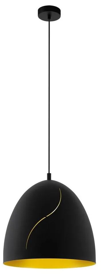 Eglo 43067 - Csillár zsinóron HUNNINGHAM 1xE27/60W/230V átm.405 mm