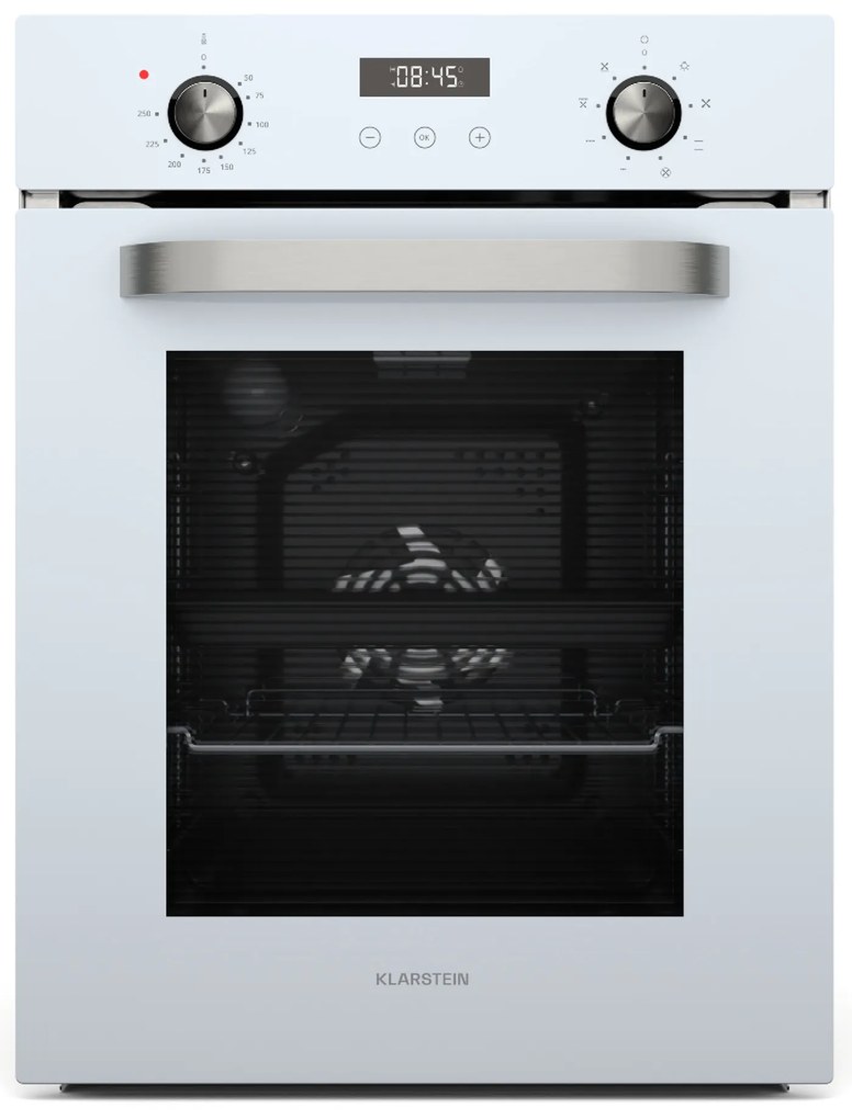 Klarstein SmartSlim sütő, Slim kivitel, 9 funkció, 49 l térfogat, könnyű tisztítás, EEK A