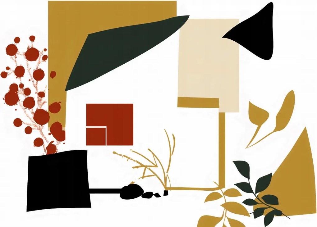 Poszter 91,3x44,5cm Törött kert