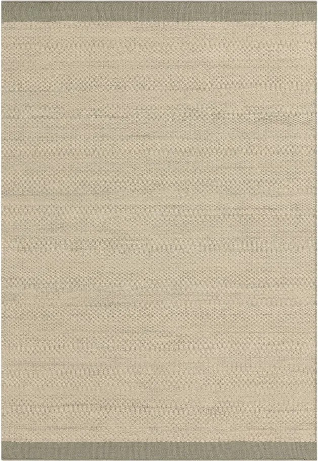 Krémszínű-zsályaszínű kézi szövésű gyapjú szőnyeg 160x230 cm Lima Sage – Asiatic Carpets
