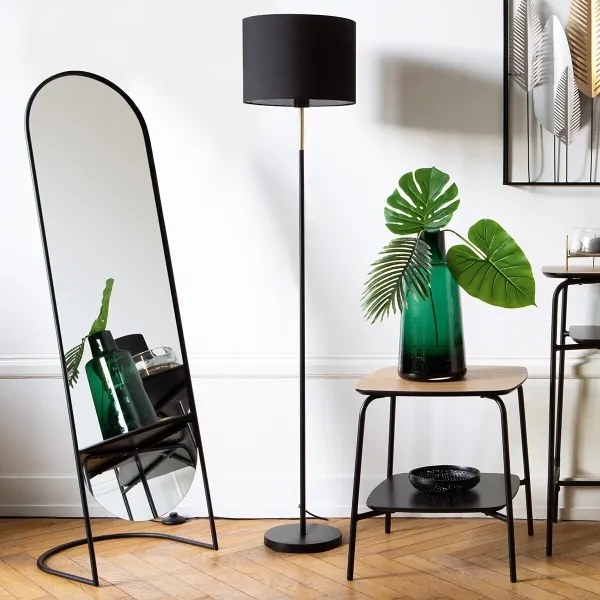 Atmosphera - JEF álló tükör 136x39,5 cm fekete