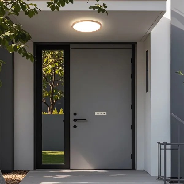 Brilagi - ULTRA SLIM LED fürdőszobai mennyezeti lámpa, 18 W, 230 V, Ø 30 cm, rózsaarany, IP54