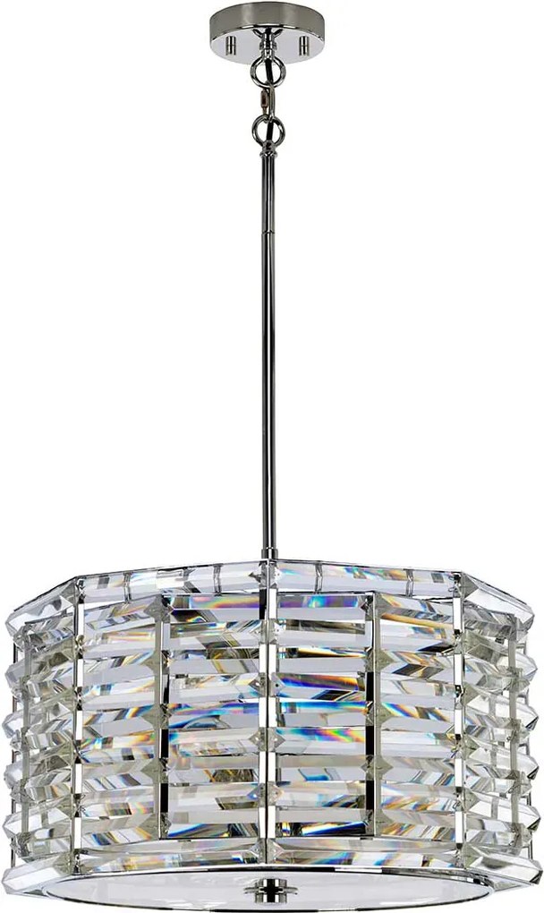 Elstead glamour modern függeszték shoal fényes nikkel elsshoal-4p