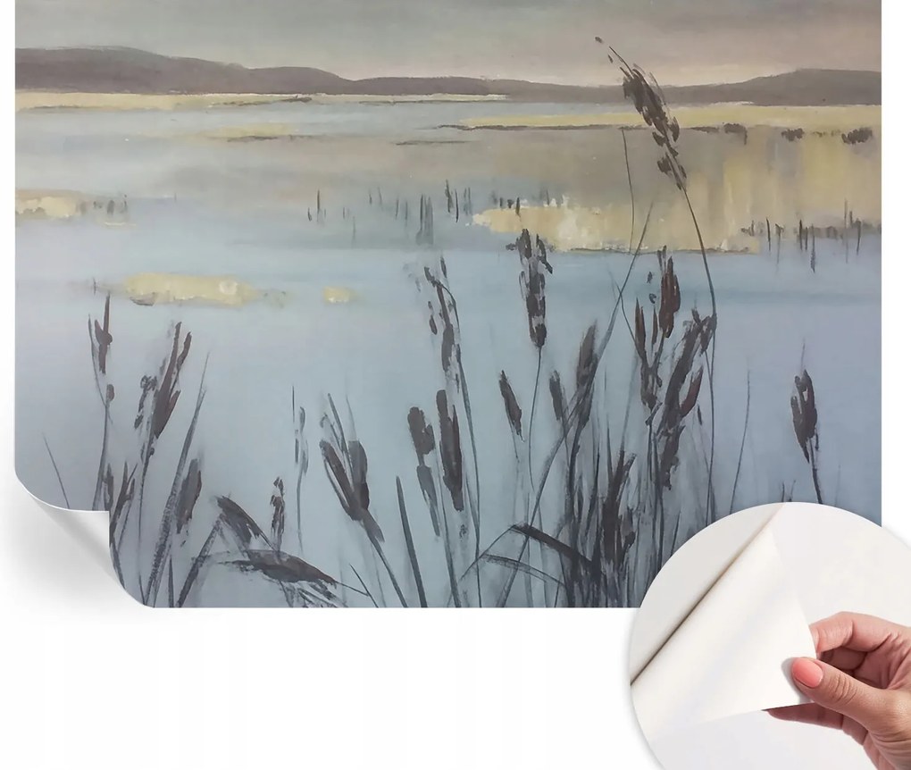 Dekoratív Öntapadós Tapéta Divatos Minták Nyugodt tó 208x146 cm