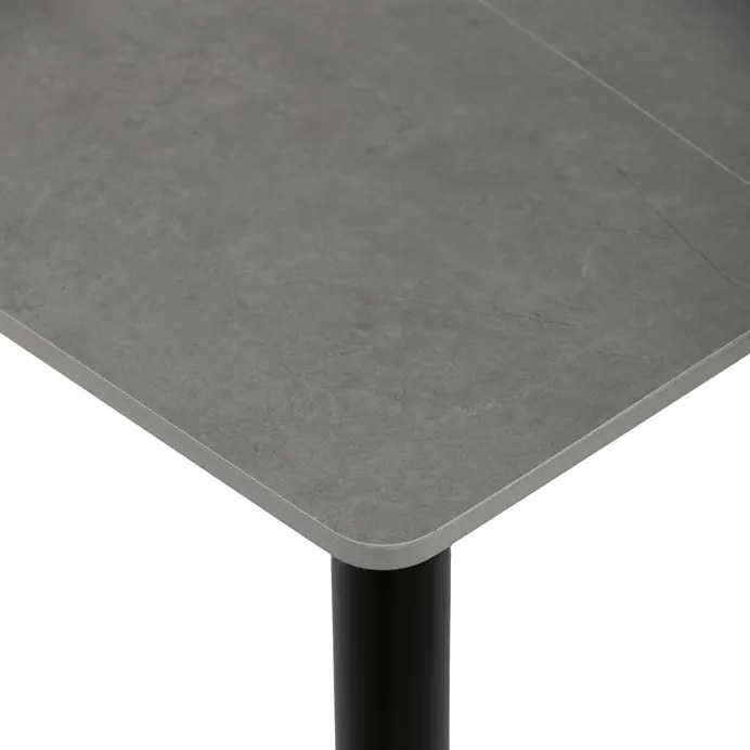 Étkezőasztal 80×80 cm, Kerámia Márvány. HT-398M GREY