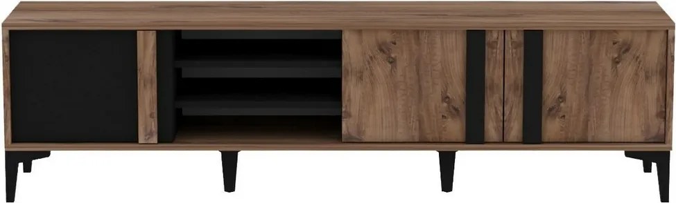 Mengu Atlantic Pine and Anthracite TV-asztal